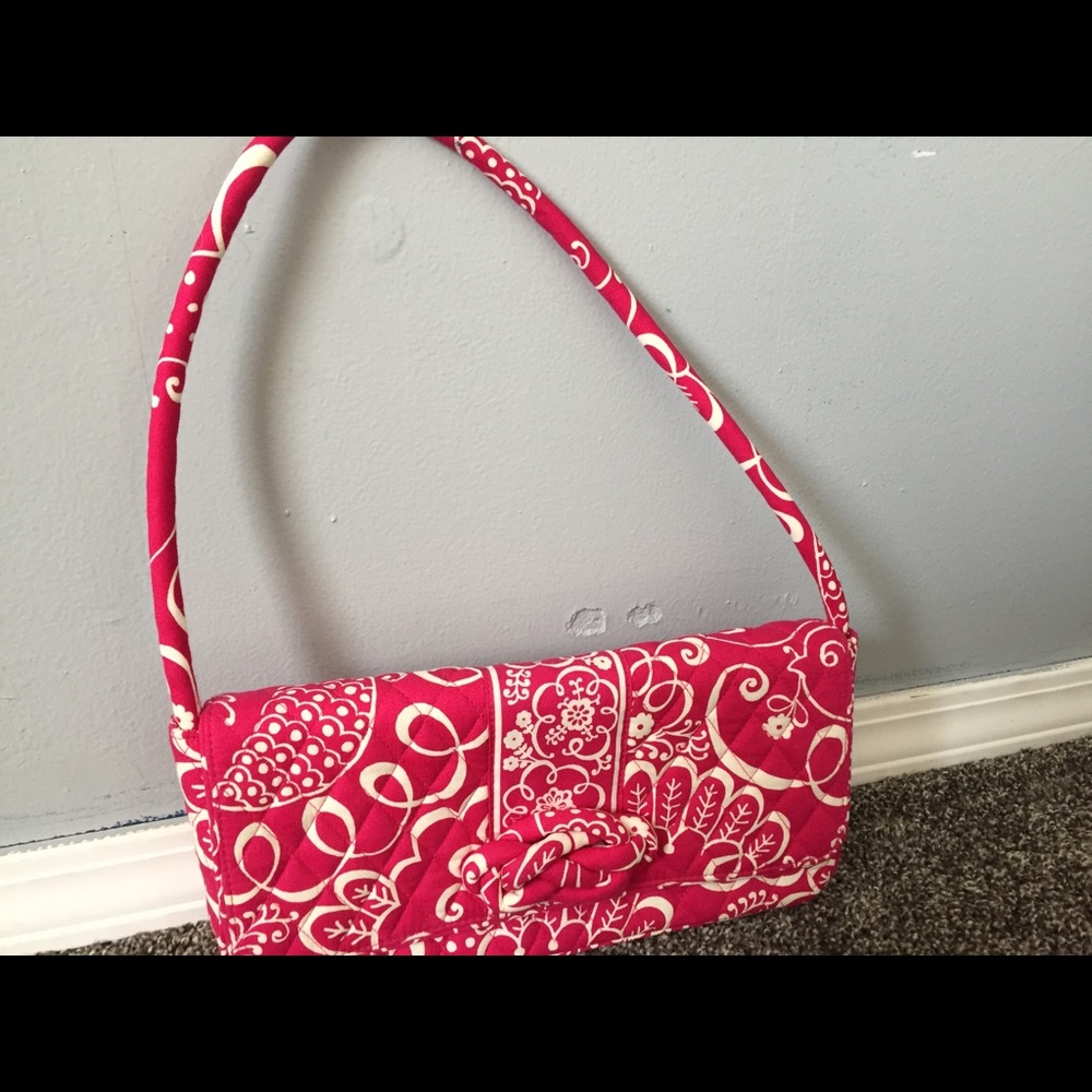 Small pink Vera Bradley bag